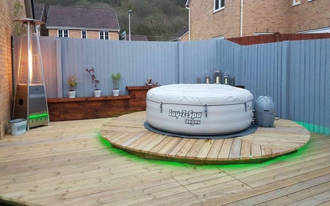 Comment aménager un coin pour un spa gonflable d’extérieur ?