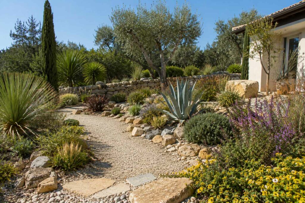 beau jardin sec