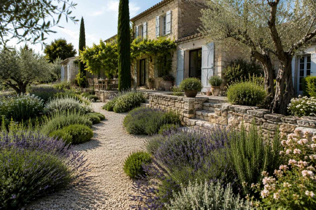 jardin provençal sec