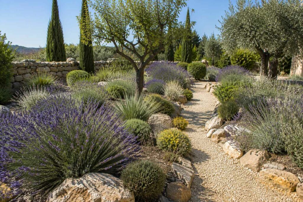 beau jardin sec