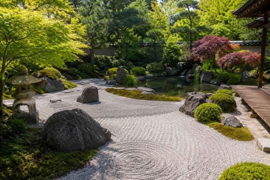 jardin zen et japonais
